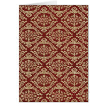 Vintage Antique Damask & Brocade Cards & Gifts