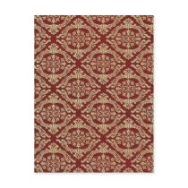Vintage Antique Damask & Brocade Cards & Gifts Postcards