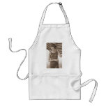 Vintage Antique Flapper Women Portraits, Illustrat aprons