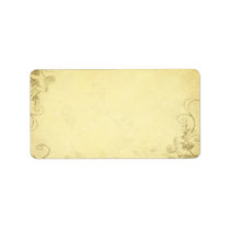 Vintage Antique Look Wedding Adress Label
