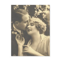 Vintage Antique Romantic Couples Cards, Gifts Postcard