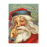Vintage Antique Santa Christmas Postcard