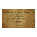 Vintage Antique Teastain Swirl Business Cards