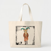 Vintage Aoudad Art Bag