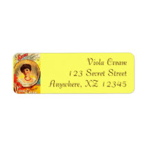 Vintage Apothecary Woman Labels