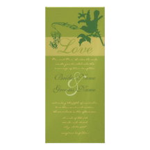 Vintage Aqua Love Bird  Wedding Invitation