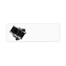 Vintage Architect Business Architectural Blueprint Labels