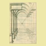 Vintage Architecture, Columns Arches Perspecitve posters