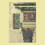 Vintage Architecture, Cornice Moulding and Column posters