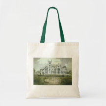 Vintage Architecture, French Chateau Floor Plans Canvas Bag