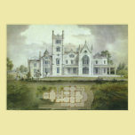 Vintage Architecture, French Chateau Floor Plans posters