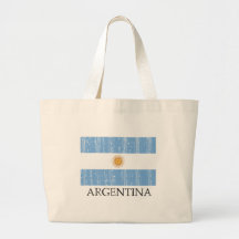 Vintage Argentina Flag Bag