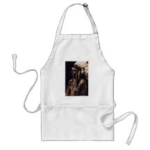 Vintage Arikara Chief Apron