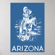 Vintage Arizona Poster