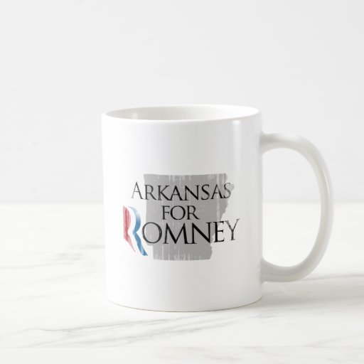 Vintage Arkansas for Romney.png Coffee Mugs
