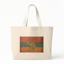 Vintage Armenia Tote Bags