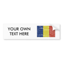 Vintage Armenia Flag Bumper Stickers