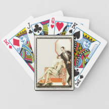 Vintage Art Deco Dressed For the Evening Playing Cards