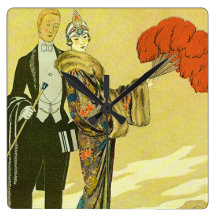 Vintage Art Deco Fashion Clocks
