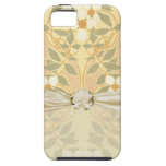 vintage art deco flower pattern iPhone 5 covers