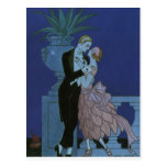 Vintage Art Deco Love Romance Newlyweds Wedding Post Cards
