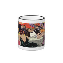 Vintage Art Deco Nightclub Cocktail Party Coffee Mug