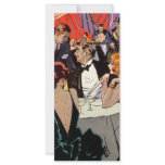 Vintage Art Deco Nightclub Cocktail Party Rack Card