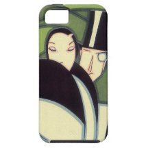 Vintage Art Deco Topper Vegetable Label Art iPhone 5 Covers