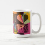 Vintage Art - I love (heart) 1972 - Mug