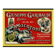 Vintage Art Macaroni Label Poster Postcards