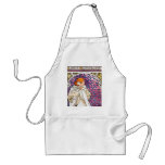 Vintage Art Nouveau Apron Smock by Mucha