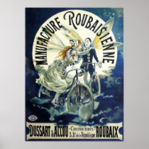 Vintage Art Nouveau; Manufacture Roubaisienne Print