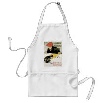 Vintage Art Nouveau; Poster Calendar, 1897 Aprons