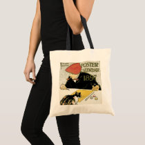 Vintage Art Nouveau; Poster Calendar, 1897 Tote Bags