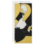 Vintage Art Nouveau Poster; The Yellow Book Personalized Invitations