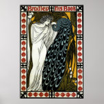 Vintage Art Nouveau Poster; This Kiss