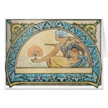 Vintage Art Nouveau sunset Cards