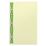 Vintage Art Scrolling Leaf Border Stationery