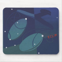 Vintage Astrology Libra Scale Constellation Zodiac Mouse Pads