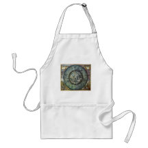 Vintage Astronomy Celestial Northern Constellation Apron