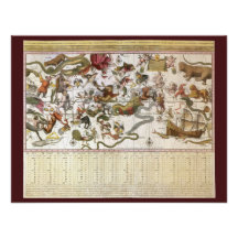 Vintage Astronomy, Celestial Star Chart Map of Sky Invitations