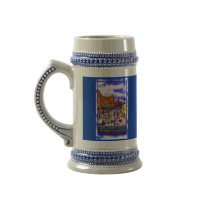 Vintage Atlantic City Travel Poster on Cards Mugs