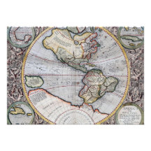 Vintage Atlas World Map Invite