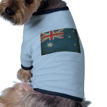 Vintage Australia Flag Doggie T Shirt