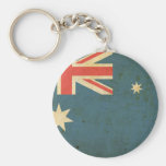 Vintage Australia Flag Key Chain