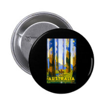 Vintage Australia Marysville Victoria Pinback Button