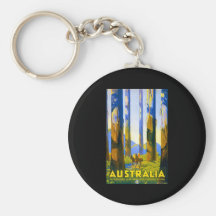 Vintage Australia Marysville Victoria Key Chain