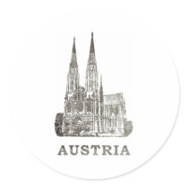 Vintage Austria Stickers
