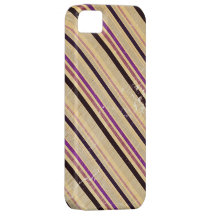 Vintage Autumn Diagonal Stripes Pattern