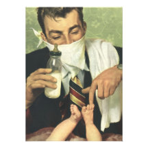 Vintage Baby Shower for Men! A Dadchelor Party! Personalized Announcement